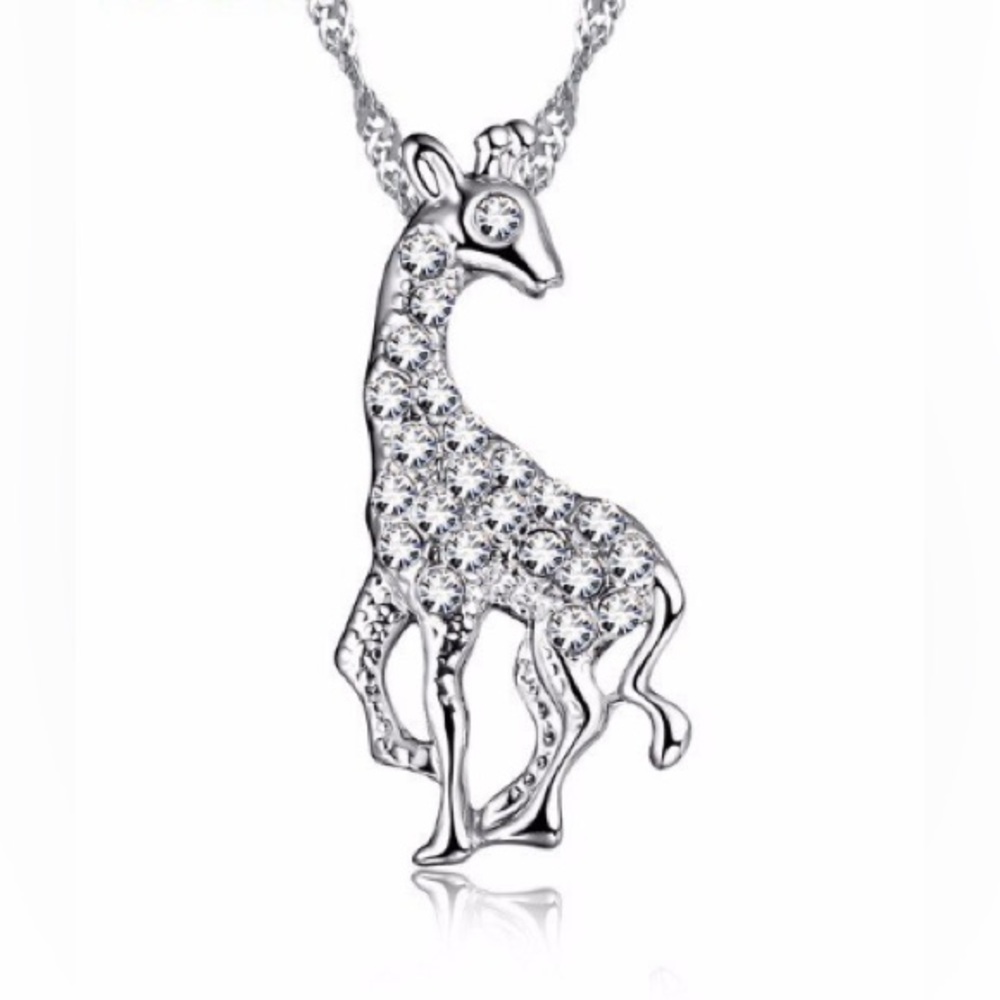 Gem Giraffe Necklace